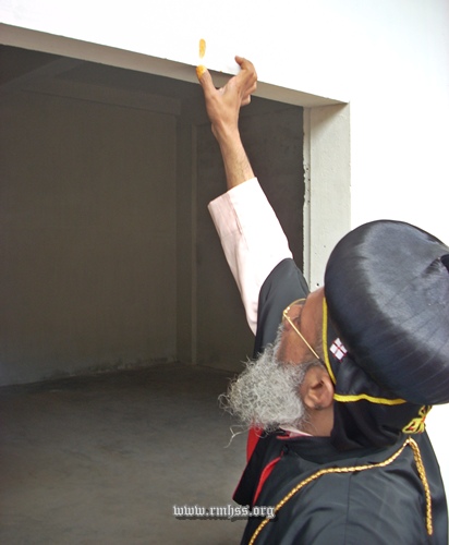 INAUGURATION OF NEW BLOCK BY MANAGER